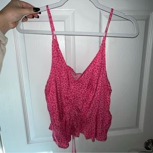 Pink tank top